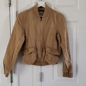 Old Navy - Tan Bomber Jacket